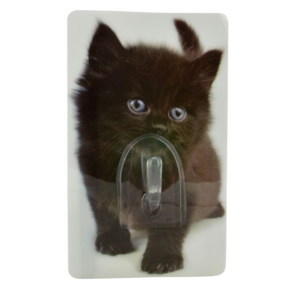 crochet silicone modèle chat noir