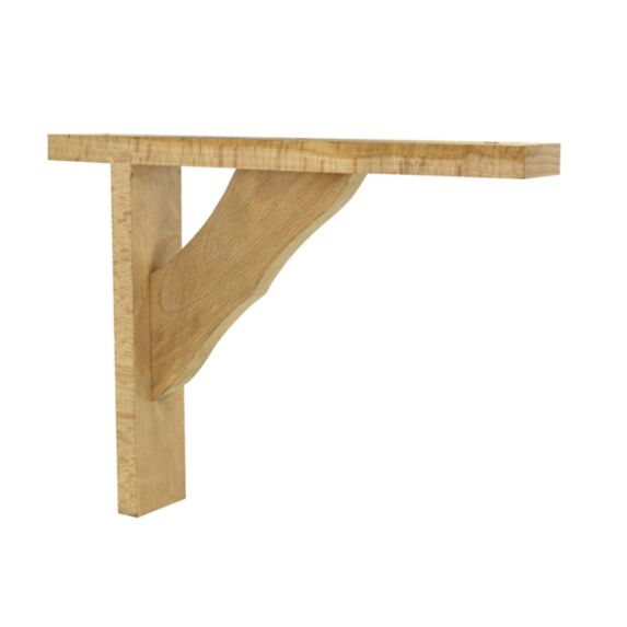 Equerre décorative hêtre brut 230 x 280mm - CIME