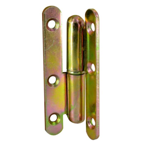 Paumelle parisienne bout rond 80 x 45 mm gauche - CIME