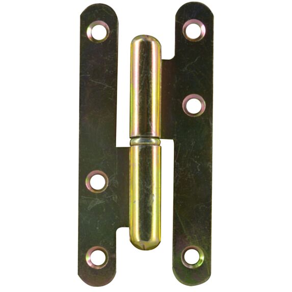 Paumelle de paris gauche pour porte à visser