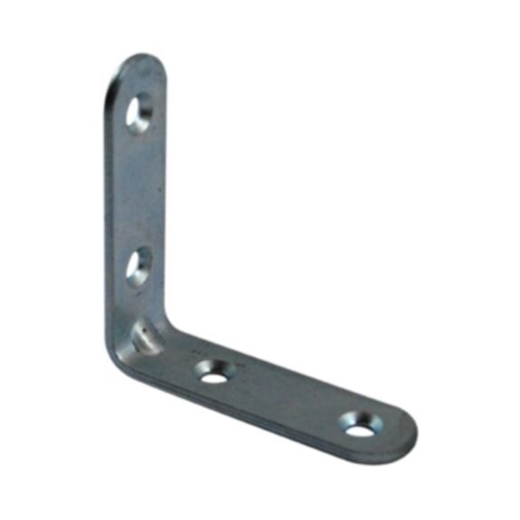 Equerre de chaise 50 mm bout rond acier zingué - CIME