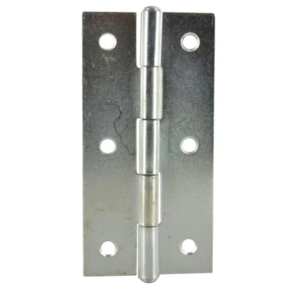Charnière rectangle 50x100mm acier zingué