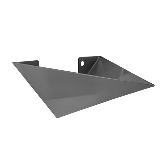 2 équerres Iceberg décorative acier gris 108 x 74,4 x 167,7mm