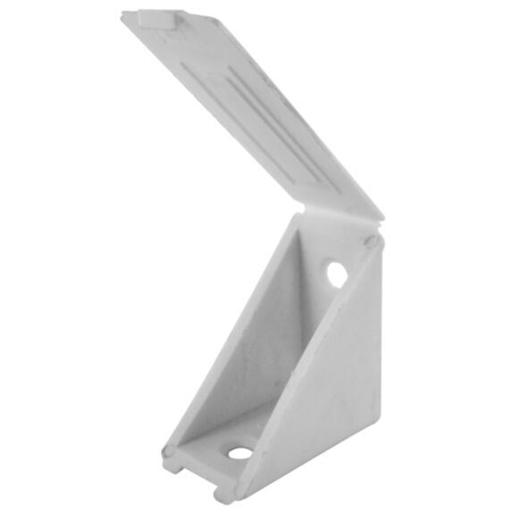 Taquet équerre 35 x 35 x 23 mm matière plastique blanc - CIME