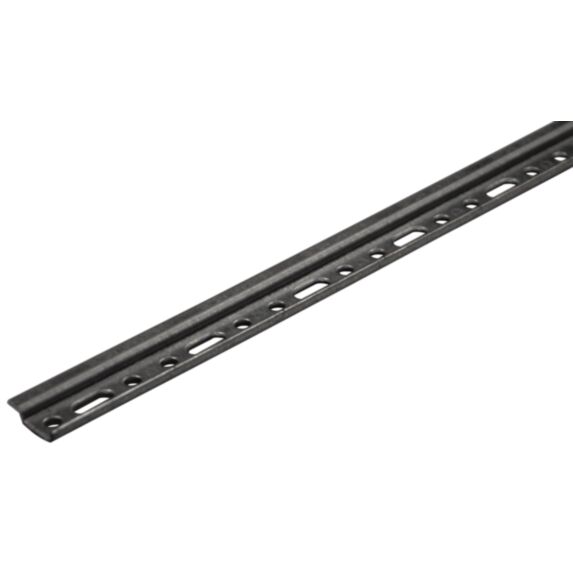 Rail de fixation caisson 26x2032mm acier zingué