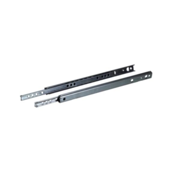 Coulisse billes acier 283mm 10kg fixation latérale