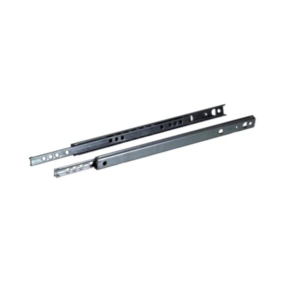 Coulisse billes acier 347mm 10kg fixation latérale