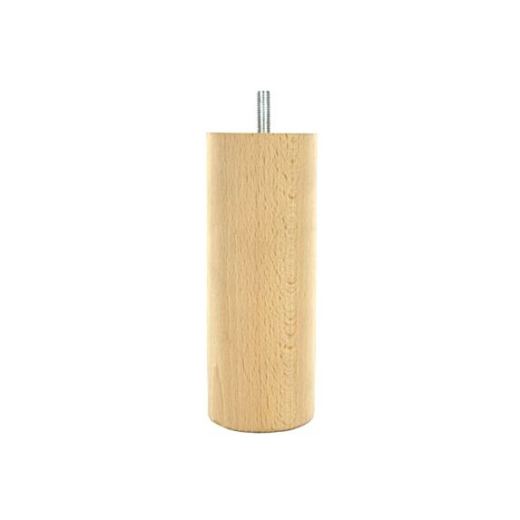 Pied cylindre hauteur 150 d58 hêtre brut