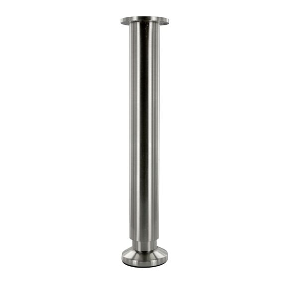 Pied pour meuble/caisson Ø38 x 350 mm alu - CIME