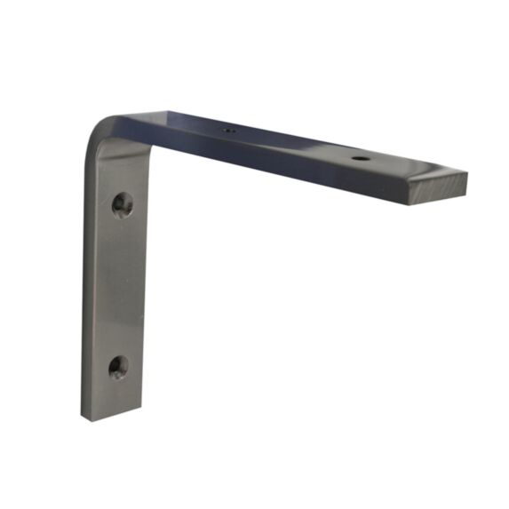 2 équerres swing décorative acier gris nickelé  120 x 150mm - CIME