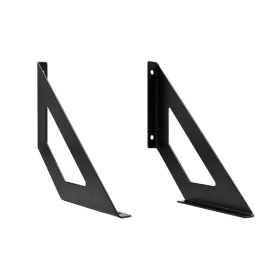 Equerre Deco Frame acier noir la paire - CIME