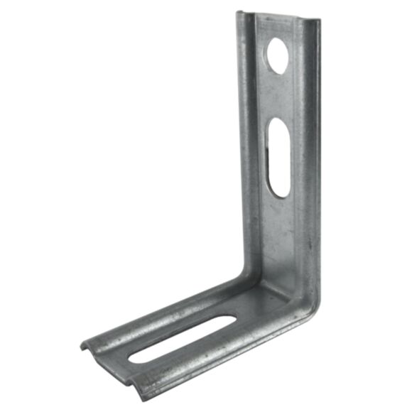 Equerre nervurée droite 30x50x65x1,5mm acier