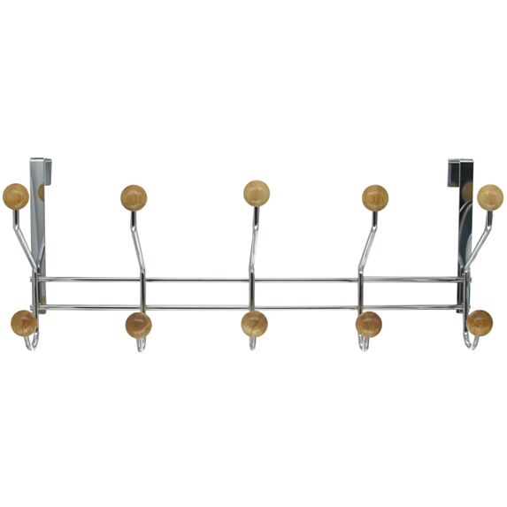 Patère haut de porte - 5 têtes et 5 crochets - CIME