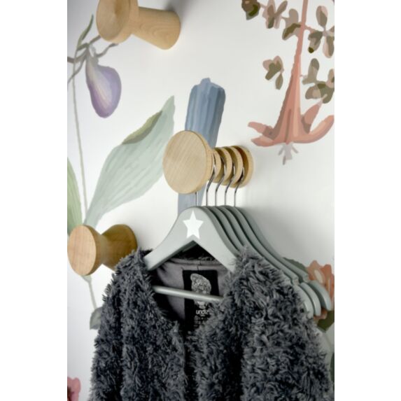 Patère Scandy7 hêtre 80 x 100 mm - CIME