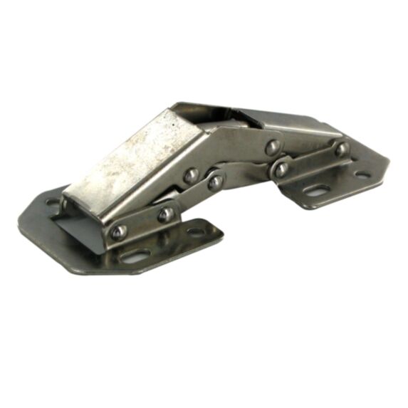 Charnière invisible avec ressort sans perçage x6