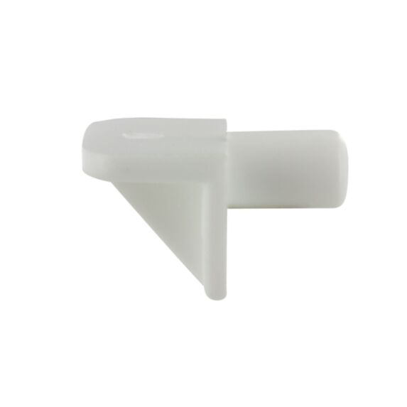 Lot de 100 taquets à enfoncer Ø5 mm plastique blanc