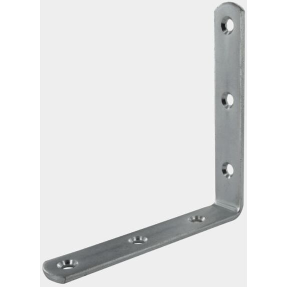 Lot de 10 equerres de chaise à bouts ronds, assemblage en applique, à visser