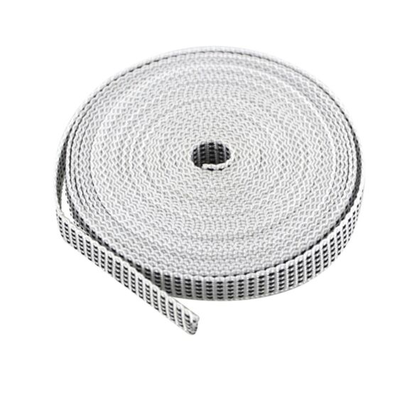 Sangle pour enrouleur pour volet roulant l.5.50m L.14-15mm Epaisseur 1.5mm toile gris