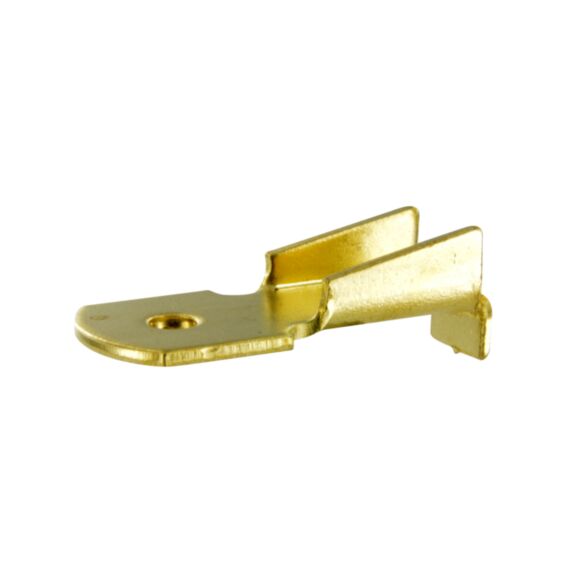 Lot de 24 taquets pour crémaillères de 11 à 16 mm acier laitonné