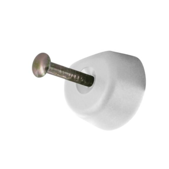 Set de 24 taquets à clouer blanc Ø15 mm - CIME