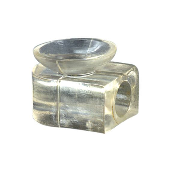 Lot de 8 taquets à enfoncer avec ventouse Ø5MM transparent