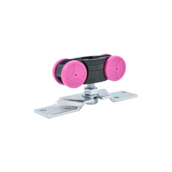 Set de 2 montures à galet pour rail Alia 80kg roulement aiguille - CIME