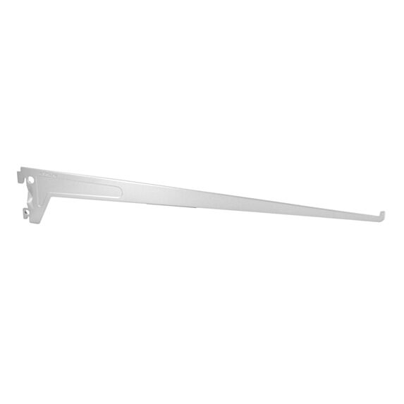 Console simple 400 mm acier époxy blanc - CIME