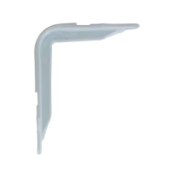 Console équerre acier époxy blanc 100 X 120 mm - CIME