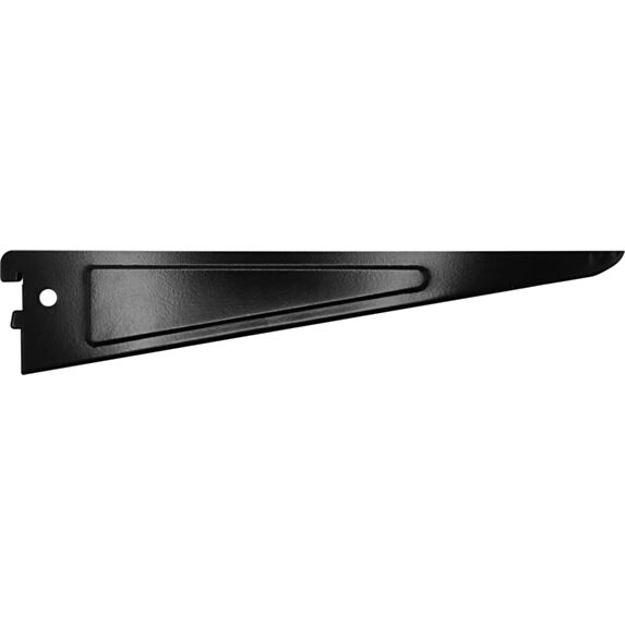 Console double acier noir 32 cm entraxe 32 mm - CIME