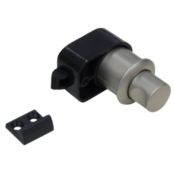 Serrure push/lâche D25mm chrome