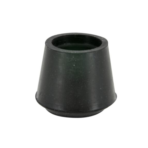 Embout enveloppant D18mm caoutchouc noir X4