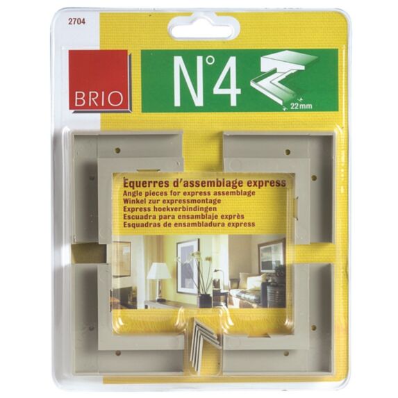 4 Equerres d'assemblage express n°4