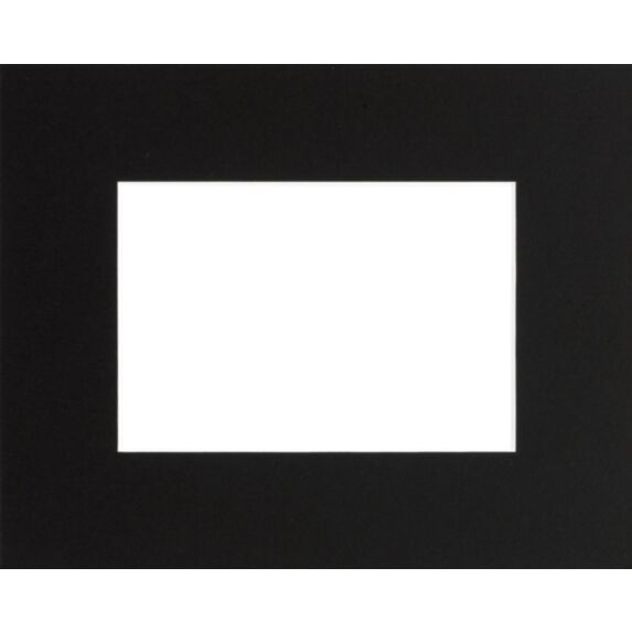 Passe-partout 18x24cm ouverture 10x15cm noir - CEANOTHE