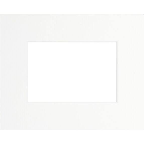 Passe-partout 24x30cm ouverture 13x18cm blanc - CEANOTHE