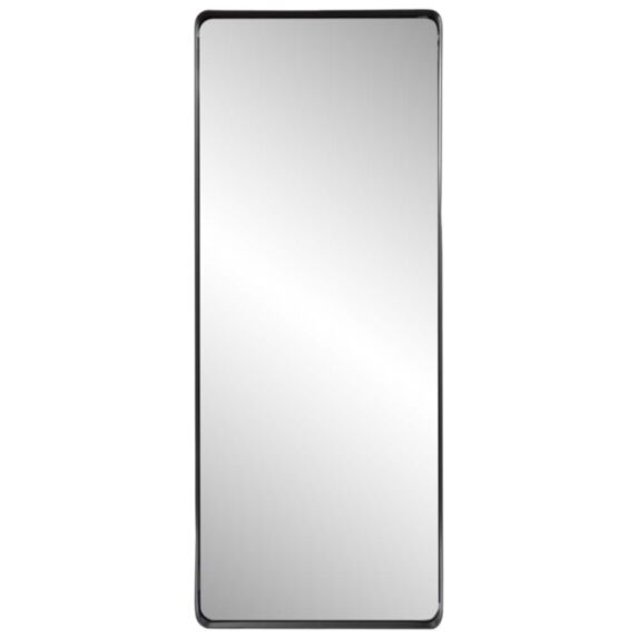 Miroir Shine noir 75x30cm