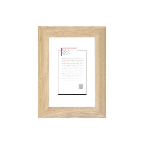 Cadre photo Oakland naturel 13x18cm - BRIO