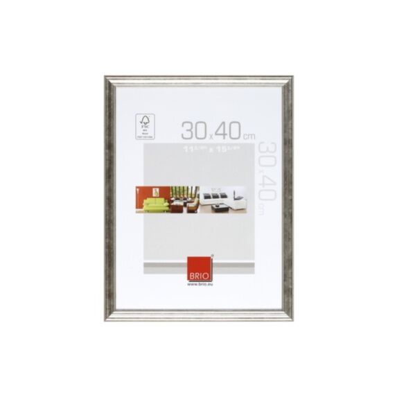 Cadre photo Circée 30x40 cm argent