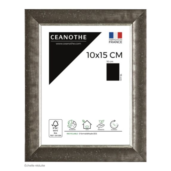 Cadre photo Hadès Acier 10x15cm 