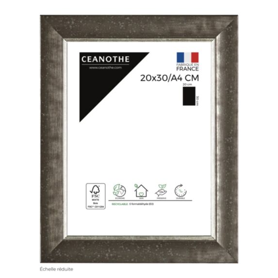 Cadre photo Hadès Acier 20x30cm - BRIO 