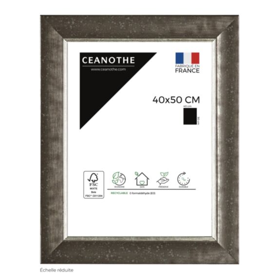 Cadre photo Hadès Acier 40x50cm - BRIO 