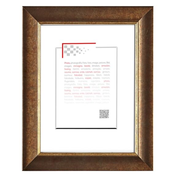 Cadre photo Hadès 13x18cm filet or