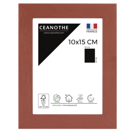 Cadre photo Tutti-Frutti 10x15cm Terracotta