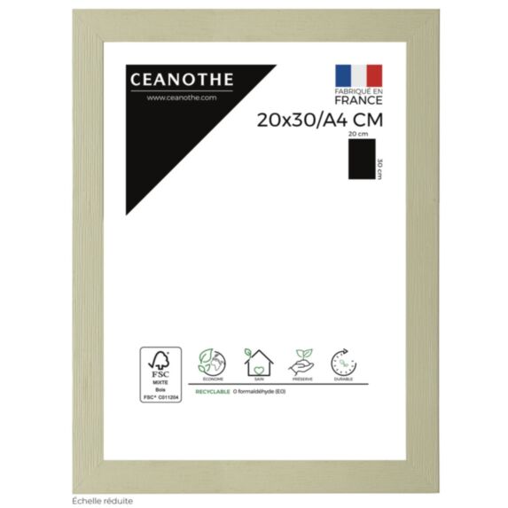 Cadre photo Karma 20x30cm Tilleul