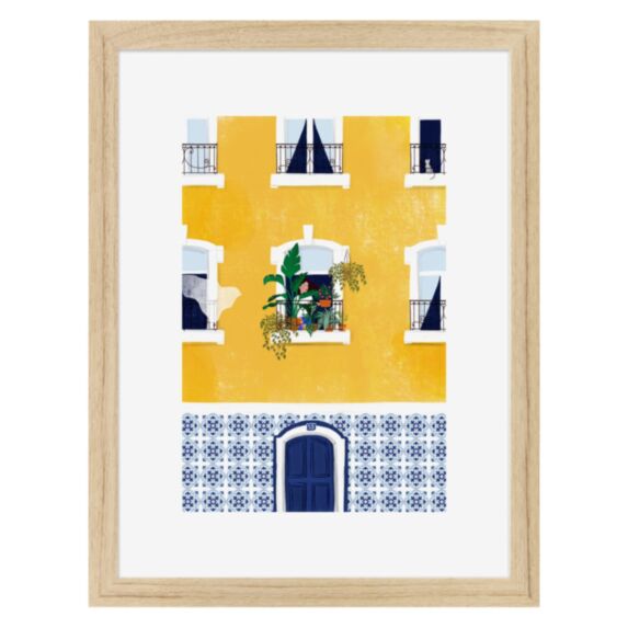 Image encadrée Porto color 30x40cm - CEANOTHE
