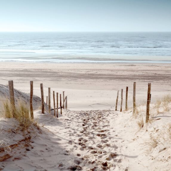 Toile Pas sur le Sable 30x30cm