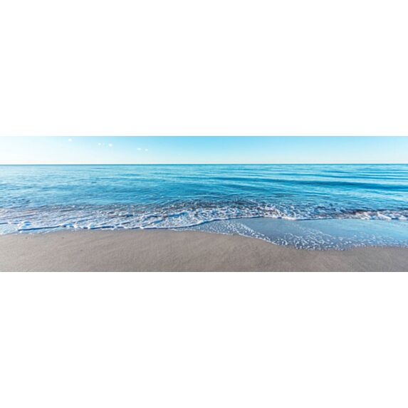 Tableau sur toile blue sea 30x97cm