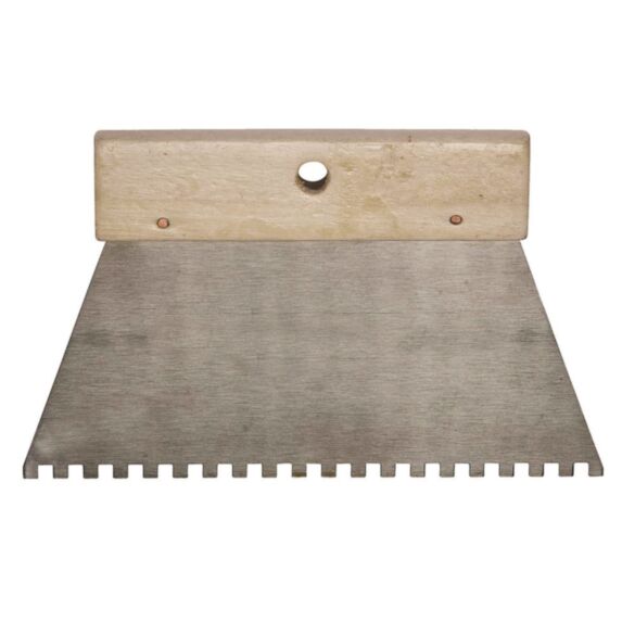 Couteau à colle denture 