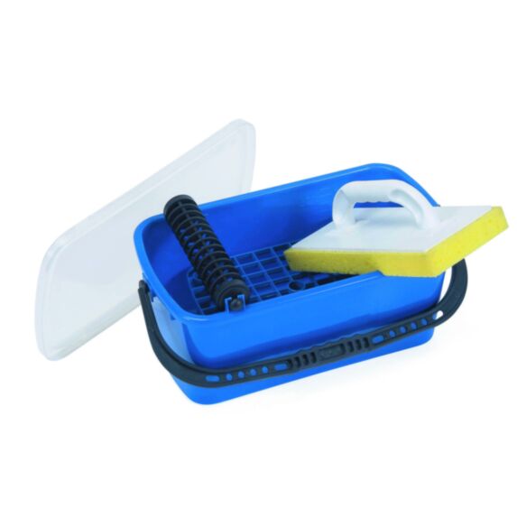 Kit pour joint de carrelage avec bac 10 litres et frottoir - PRCI