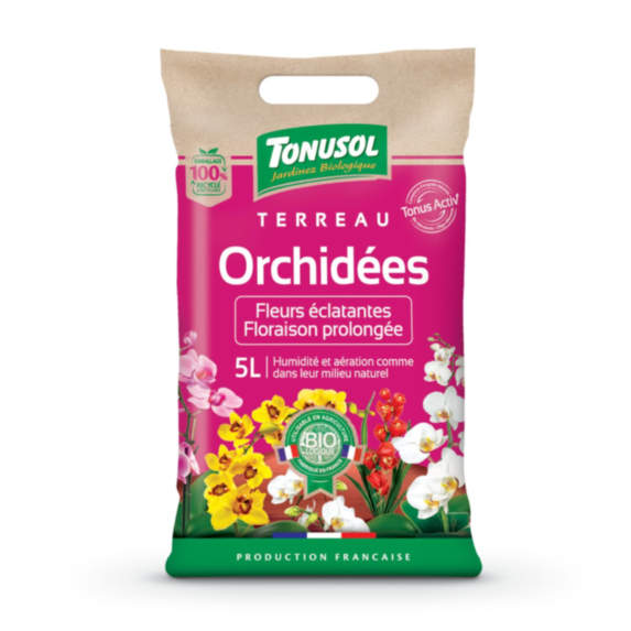 Terreau orchidées 5L - TONUSOL