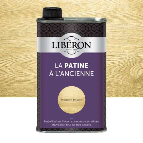 patine à l’ancienne brillant 0.5l - incolore -LIBERON
